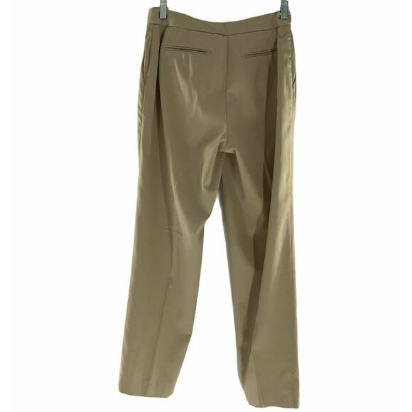 Talbots Pants Women's Size 10 Khaki Brown Stretch Pockets Casual Career Trouser - Picture 5 of 7